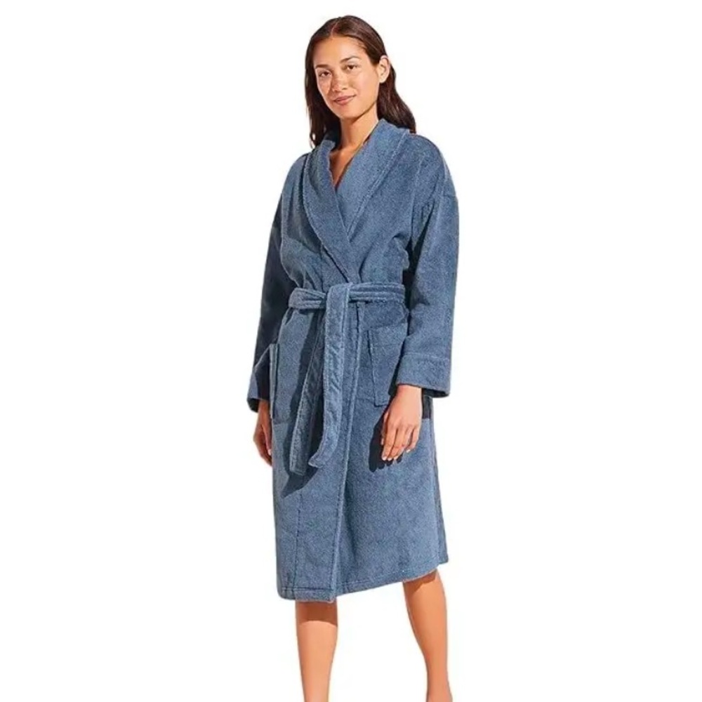Eberjey terry robe NWT size XS/S